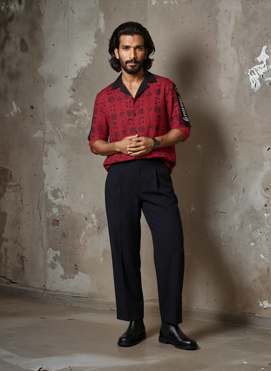 Phallacy Designer Button Up Shirt