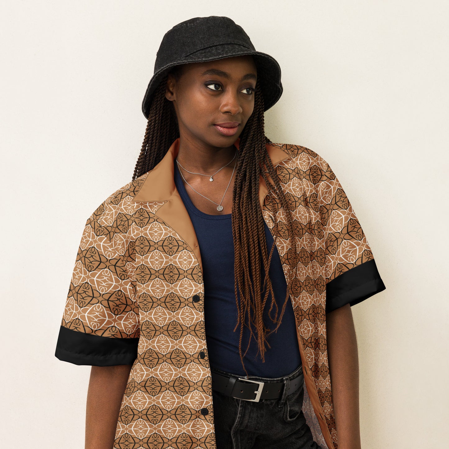 Phallacy Players Designer Unisex Button Up Shirt