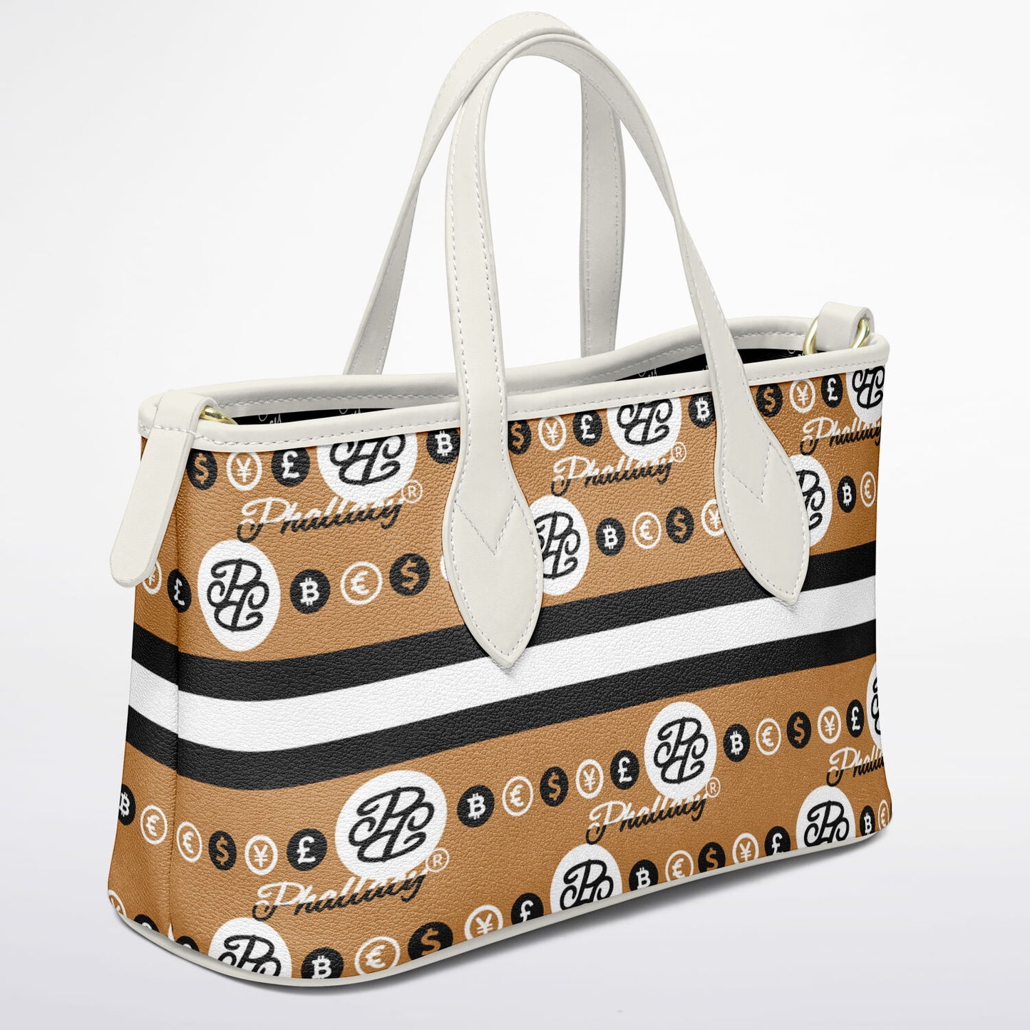 Phallacy Reserve Leather Tote Bag in Sovereign Monogram copy