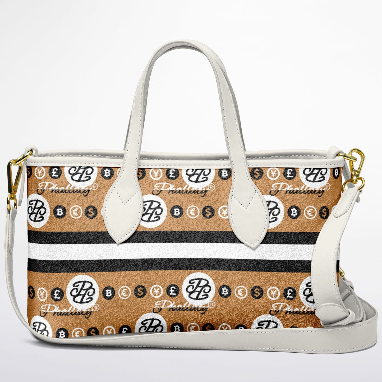 Phallacy Reserve Leather Tote Bag in Sovereign Monogram copy