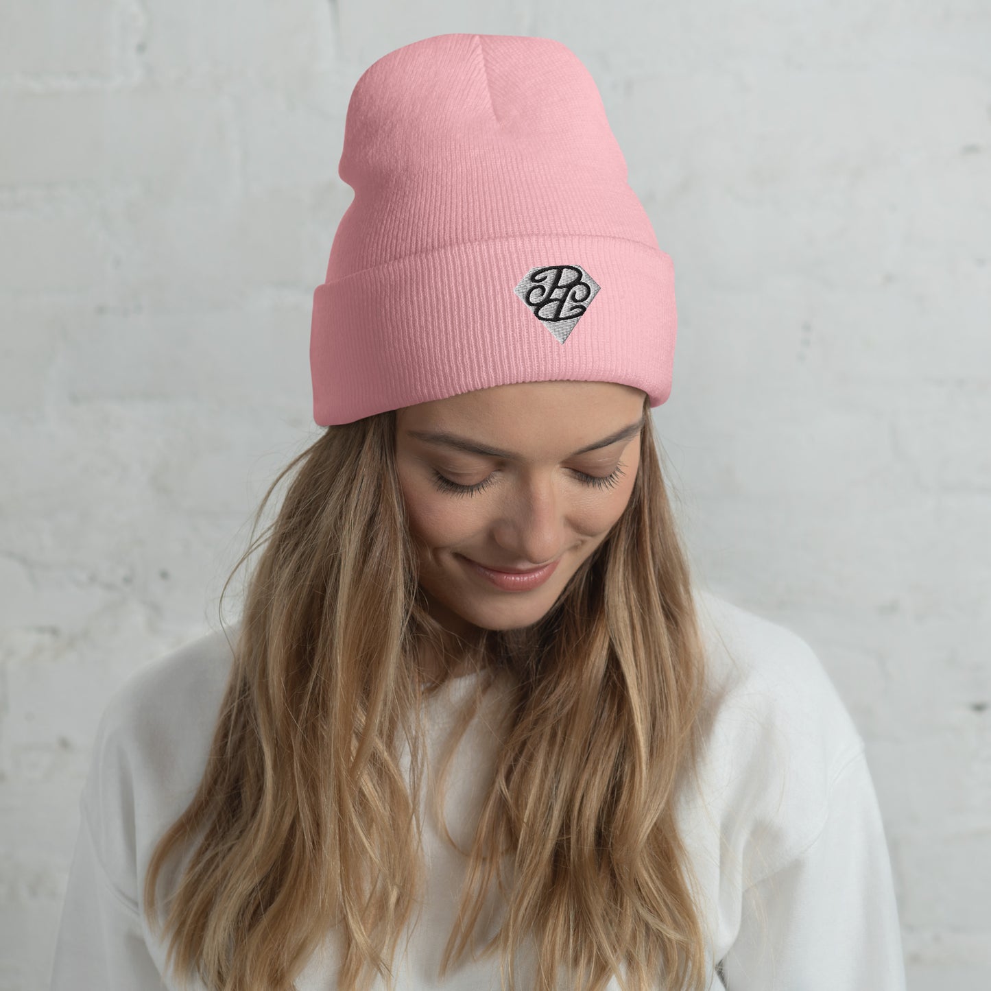 Phallacy Diamond Cuffed Beanie (Embroidery)