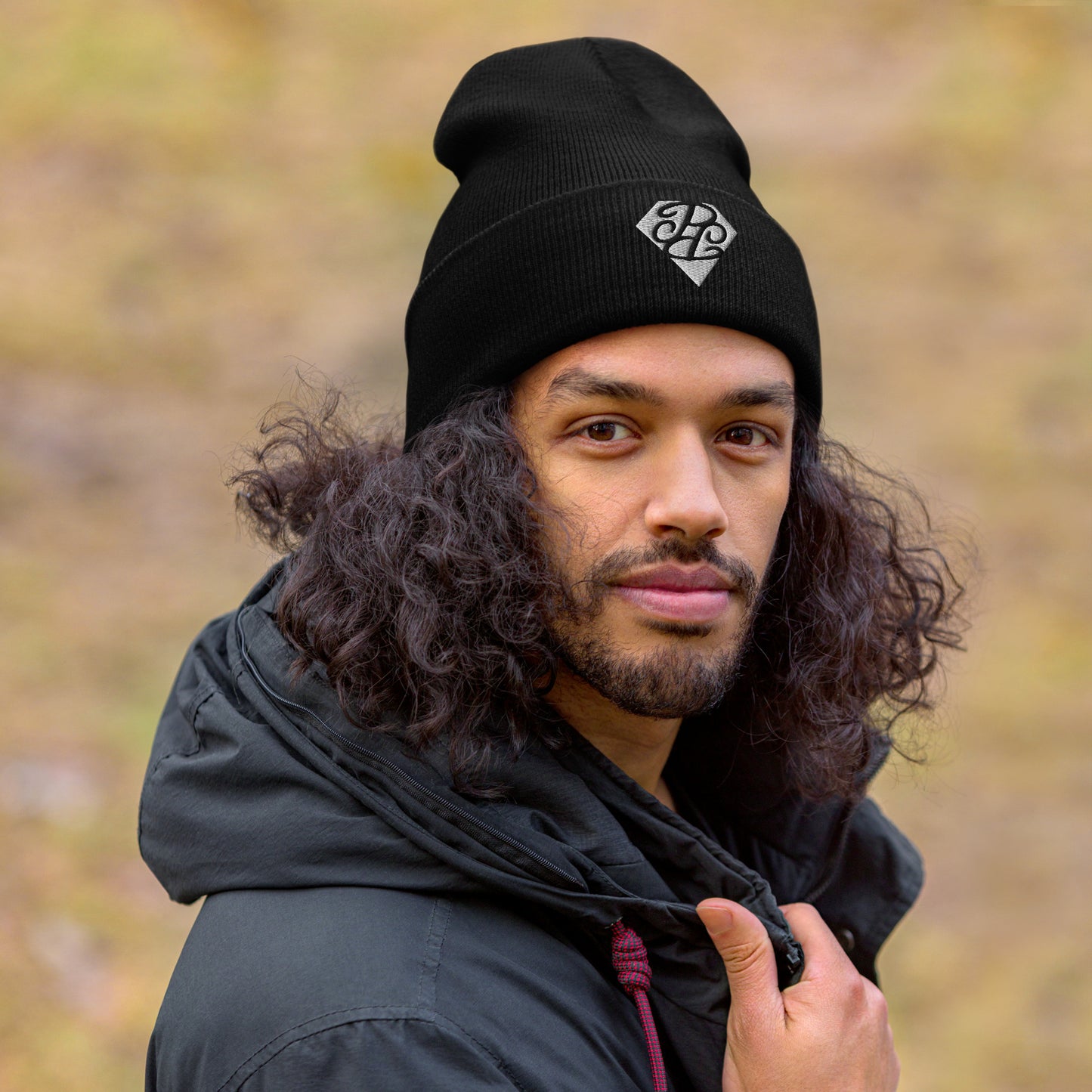 Phallacy Diamond Cuffed Beanie (Embroidery)