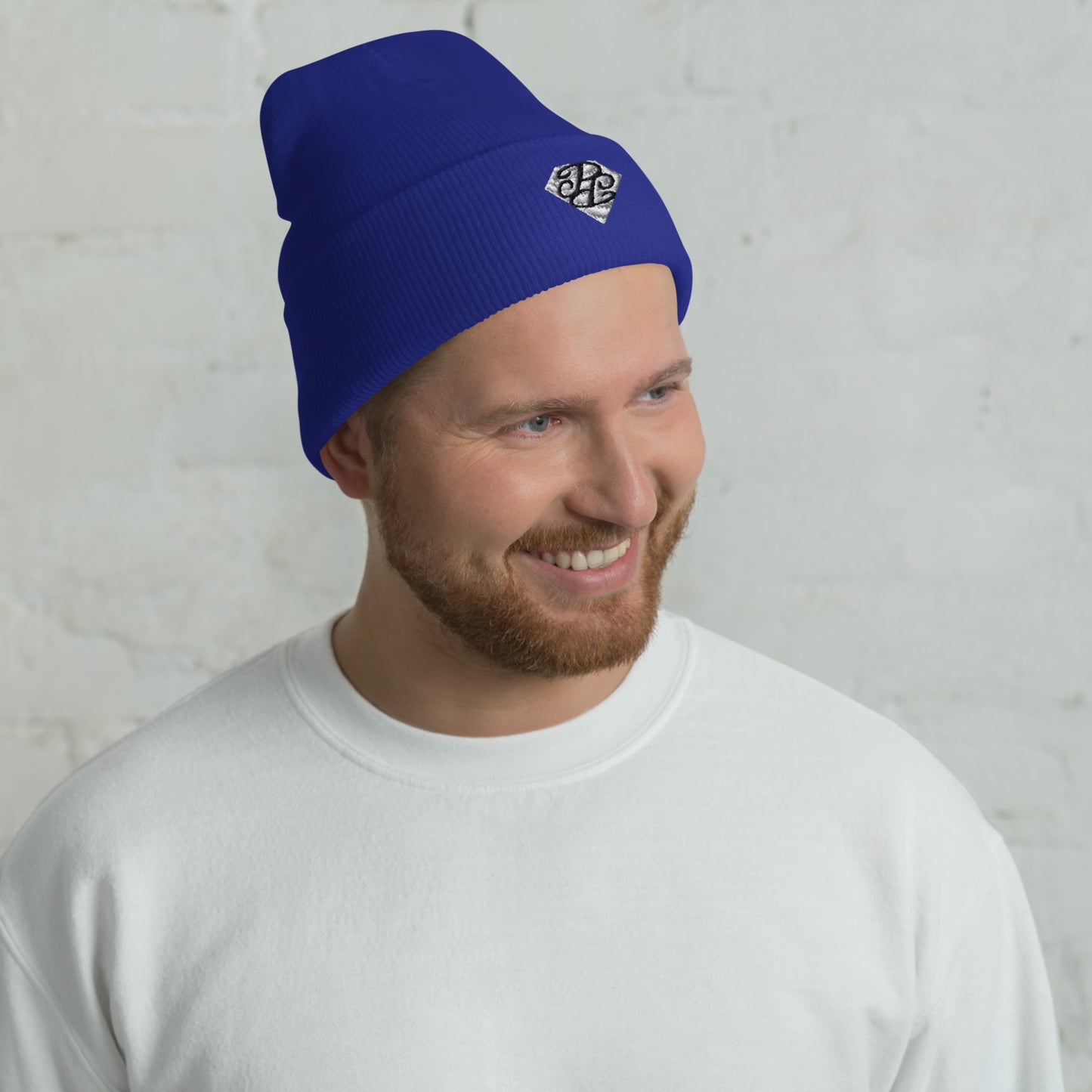 Phallacy Diamond Cuffed Beanie (Embroidery)