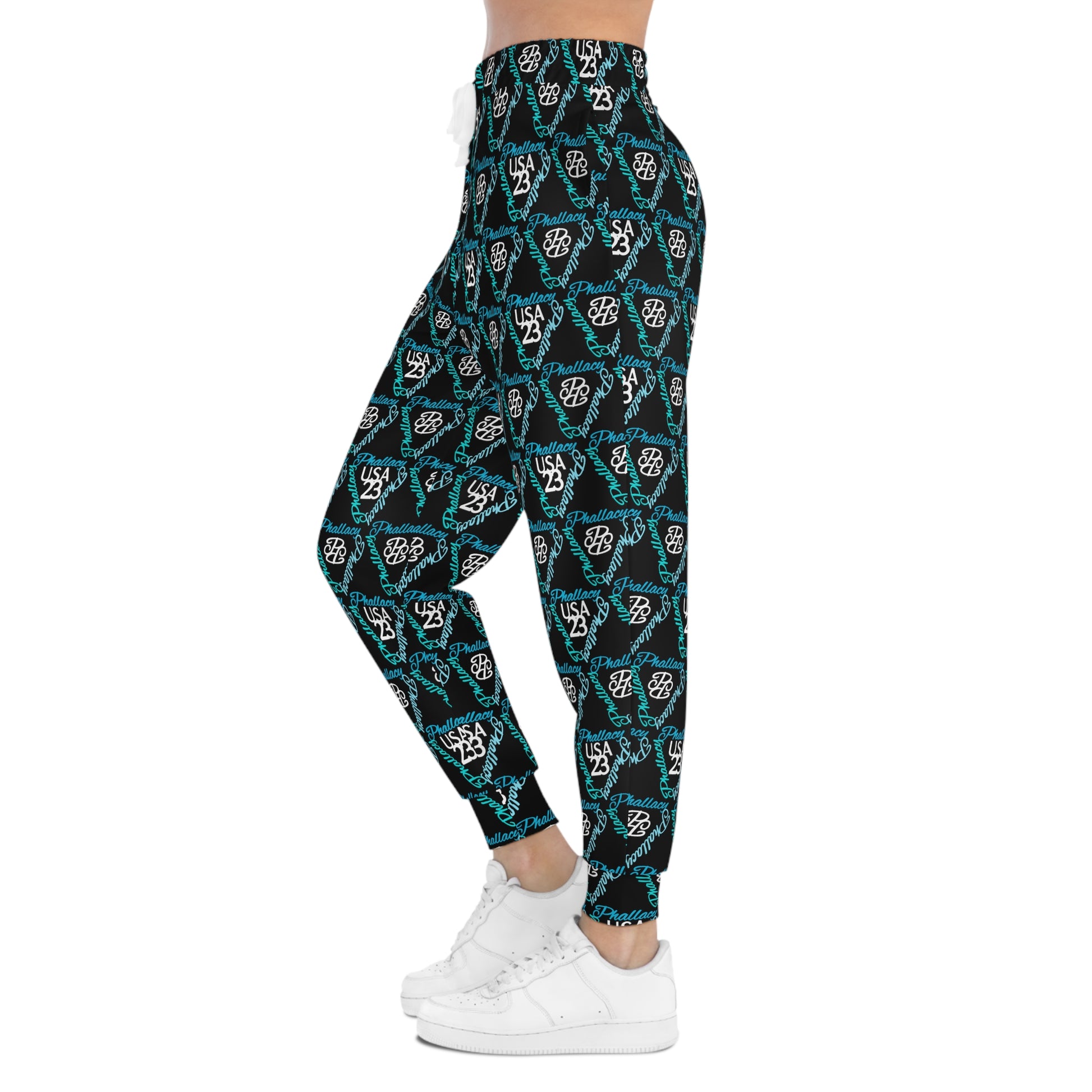 Stylish all over prints high fashion workout pants with a trendy design and comfortable fit