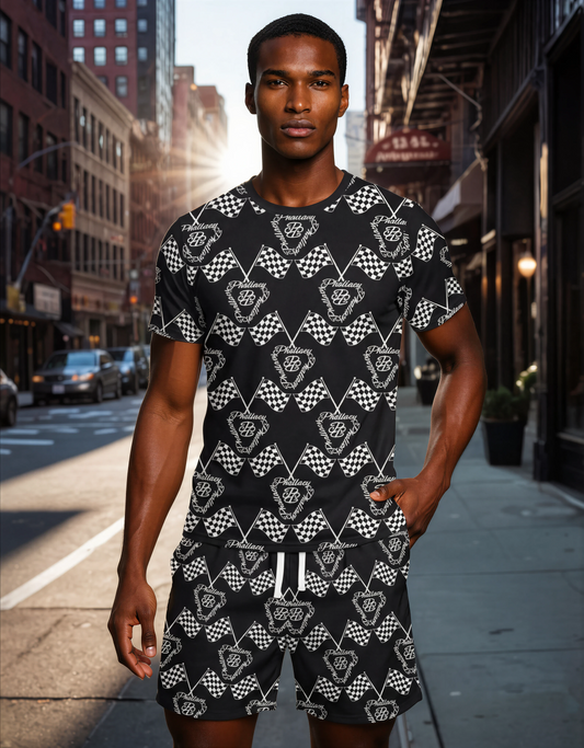 Phallacy Flag Designer Men's Athletic Shorts