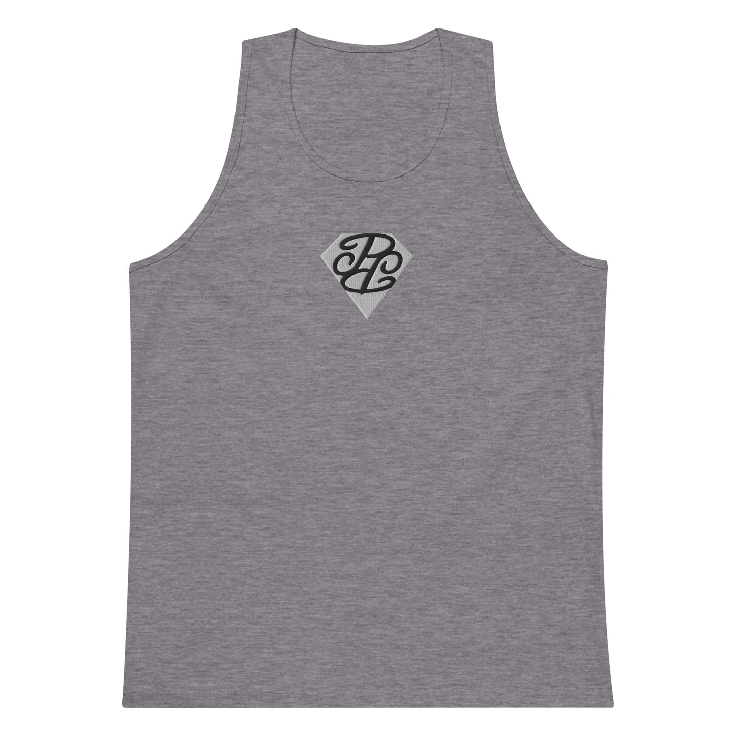 Phallacy Diamond Men’s Premium Tank Top (Embroidery)