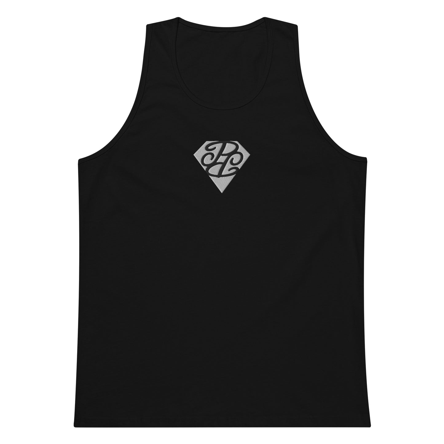 Phallacy Diamond Men’s Premium Tank Top (Embroidery)