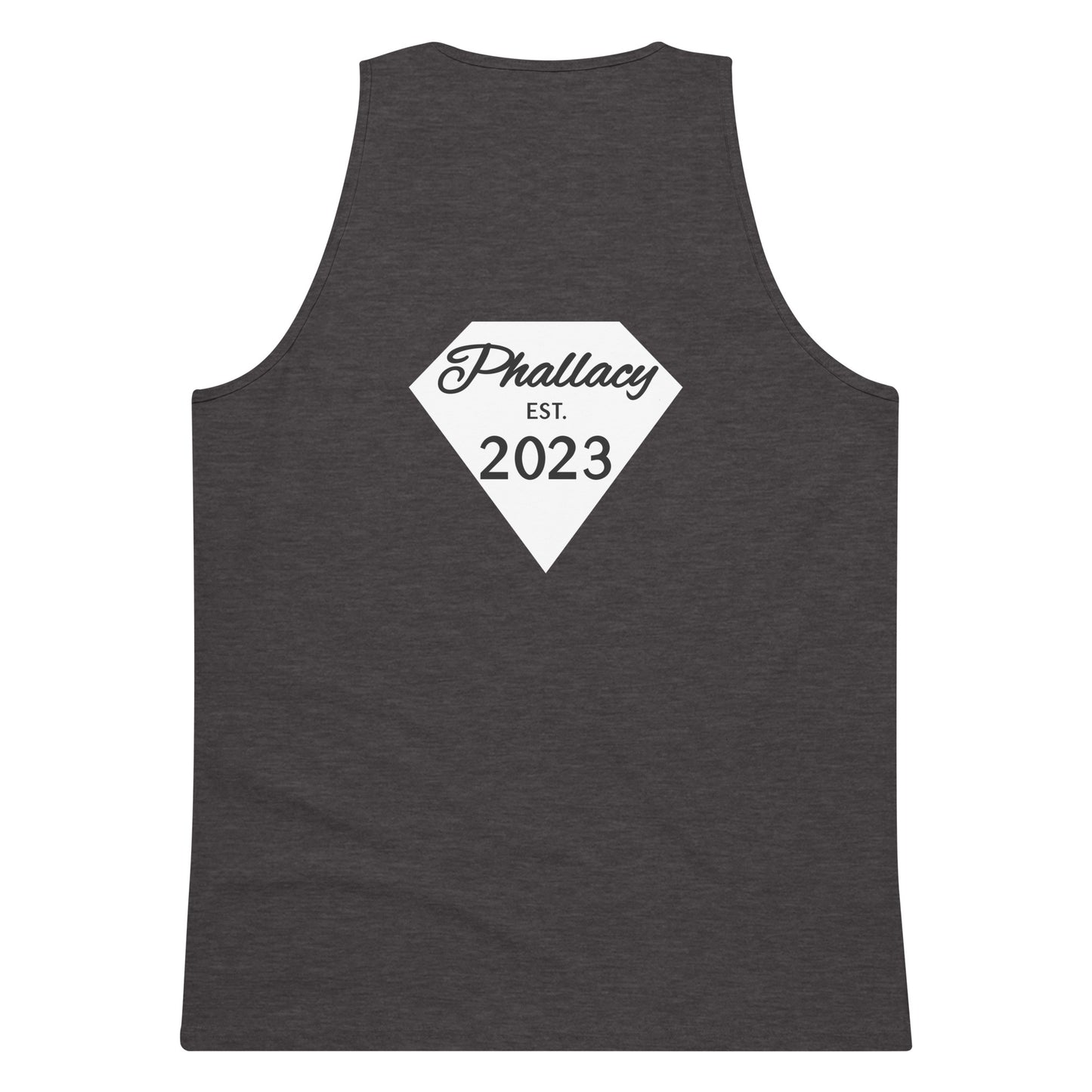 Phallacy Diamond Men’s Premium Tank Top (Embroidery)