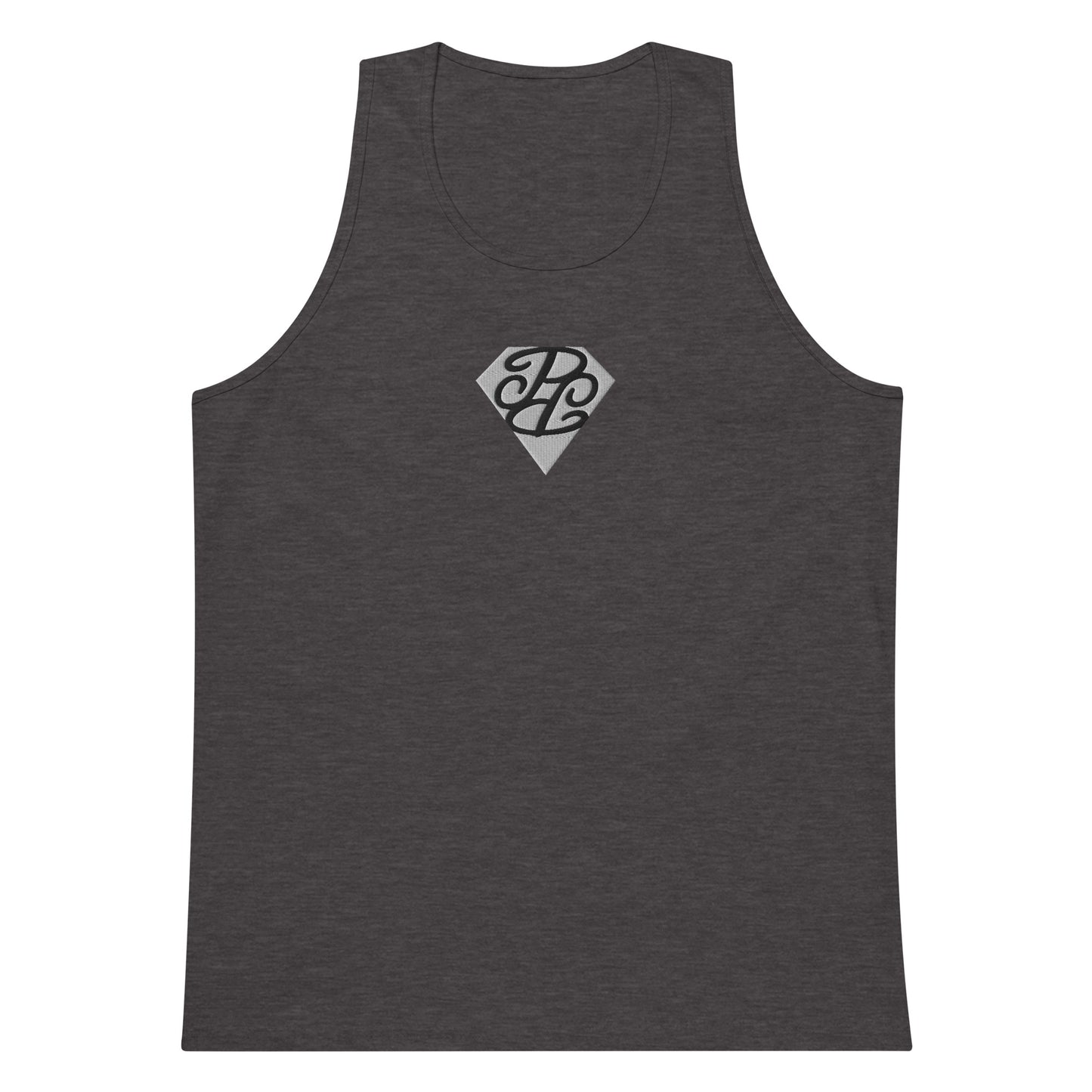 Phallacy Diamond Men’s Premium Tank Top (Embroidery)