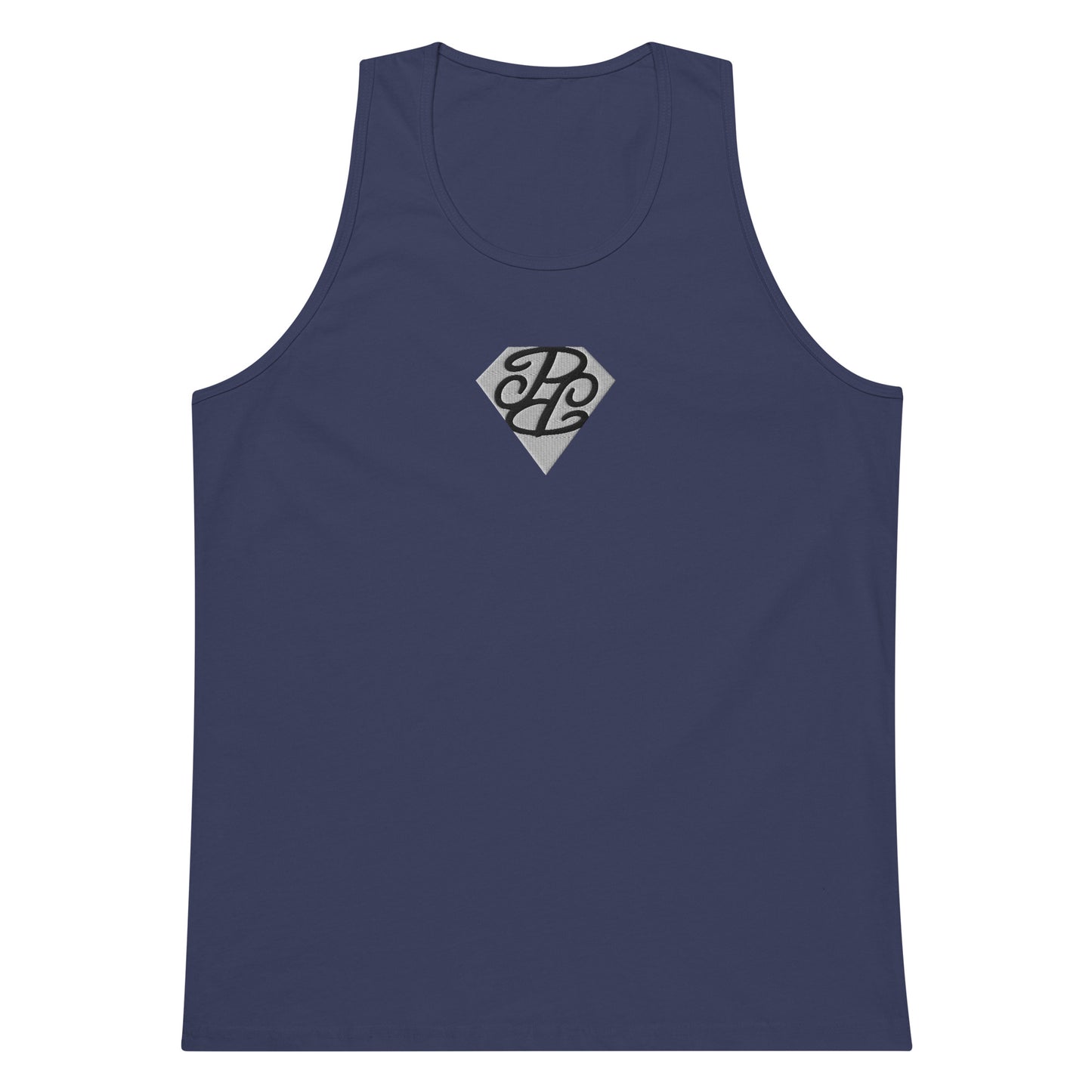 Phallacy Diamond Men’s Premium Tank Top (Embroidery)