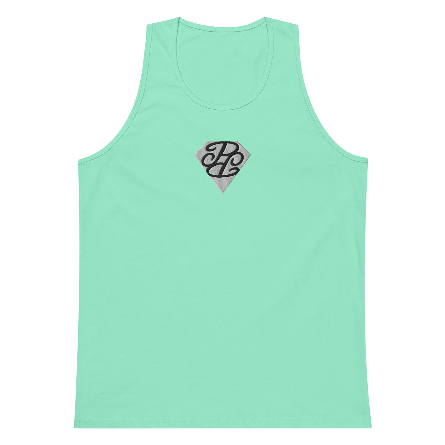 Phallacy Diamond Men’s Premium Tank Top (Embroidery)