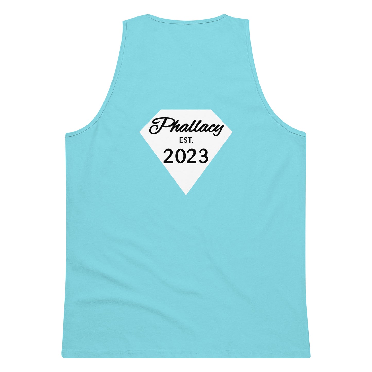 Phallacy Diamond Men’s Premium Tank Top (Embroidery)