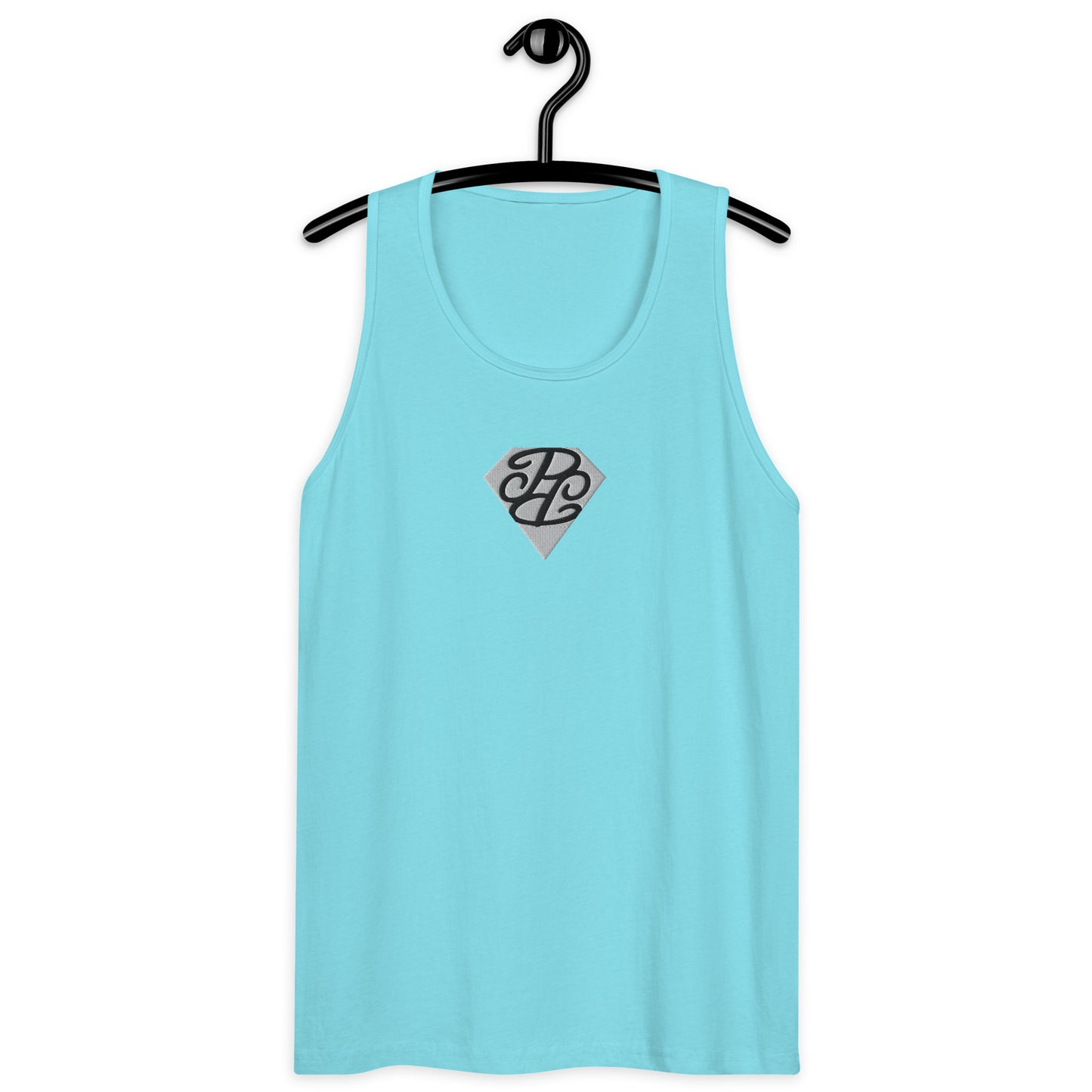Phallacy Diamond Men’s Premium Tank Top (Embroidery)