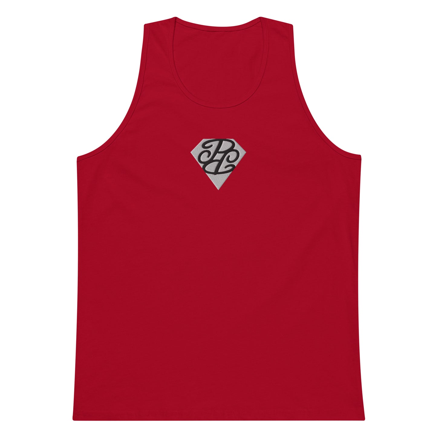 Phallacy Diamond Men’s Premium Tank Top (Embroidery)