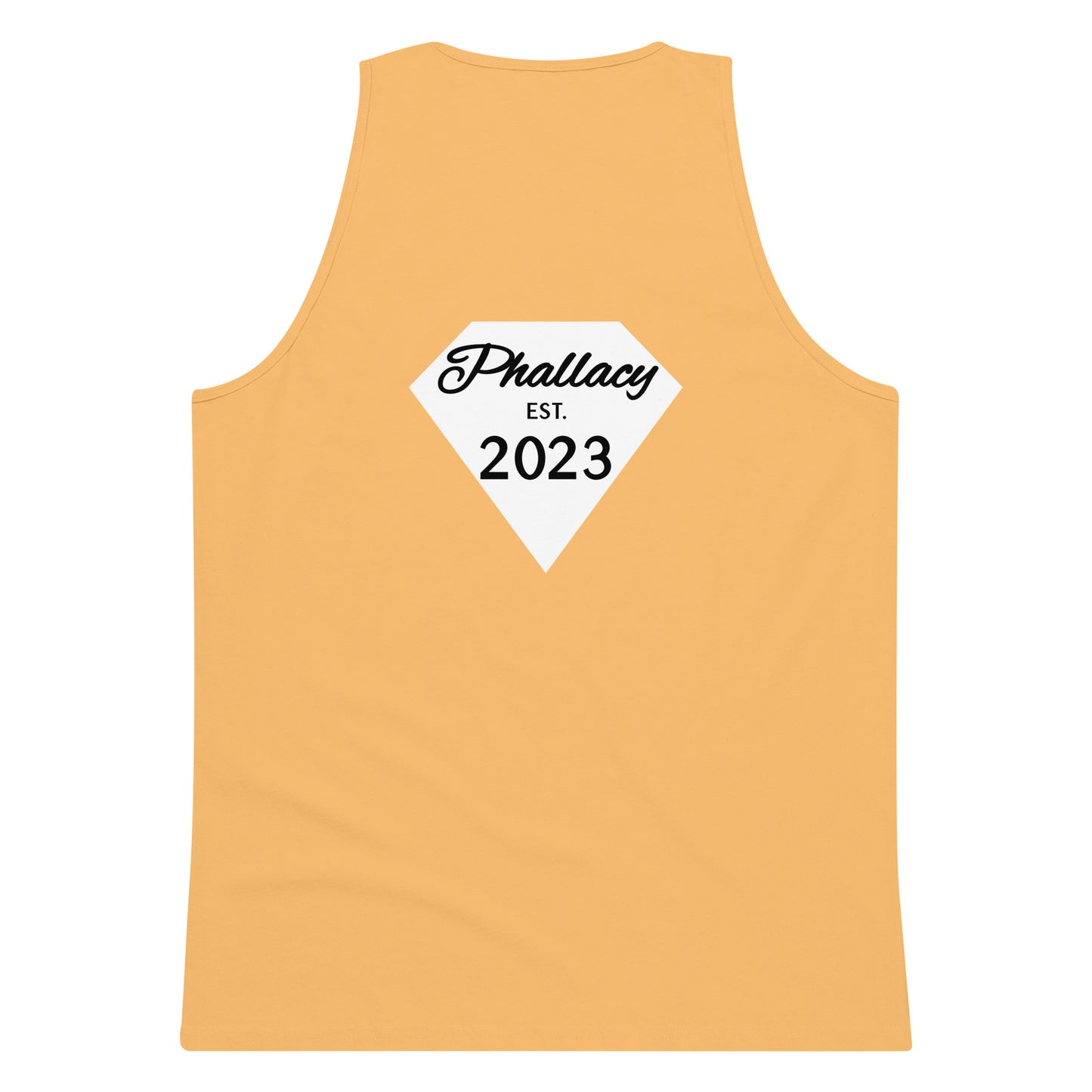 Phallacy Diamond Men’s Premium Tank Top (Embroidery)