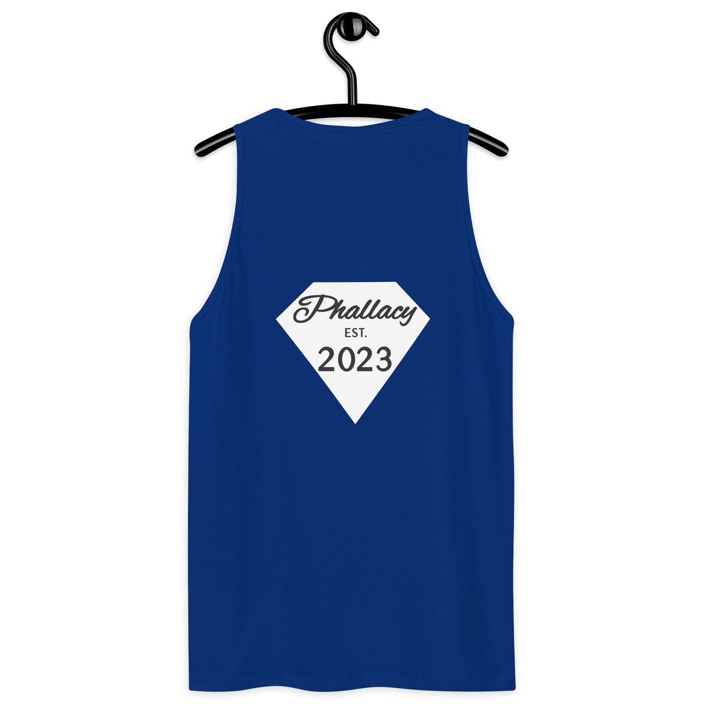 Phallacy Diamond Men’s Premium Tank Top (Embroidery)
