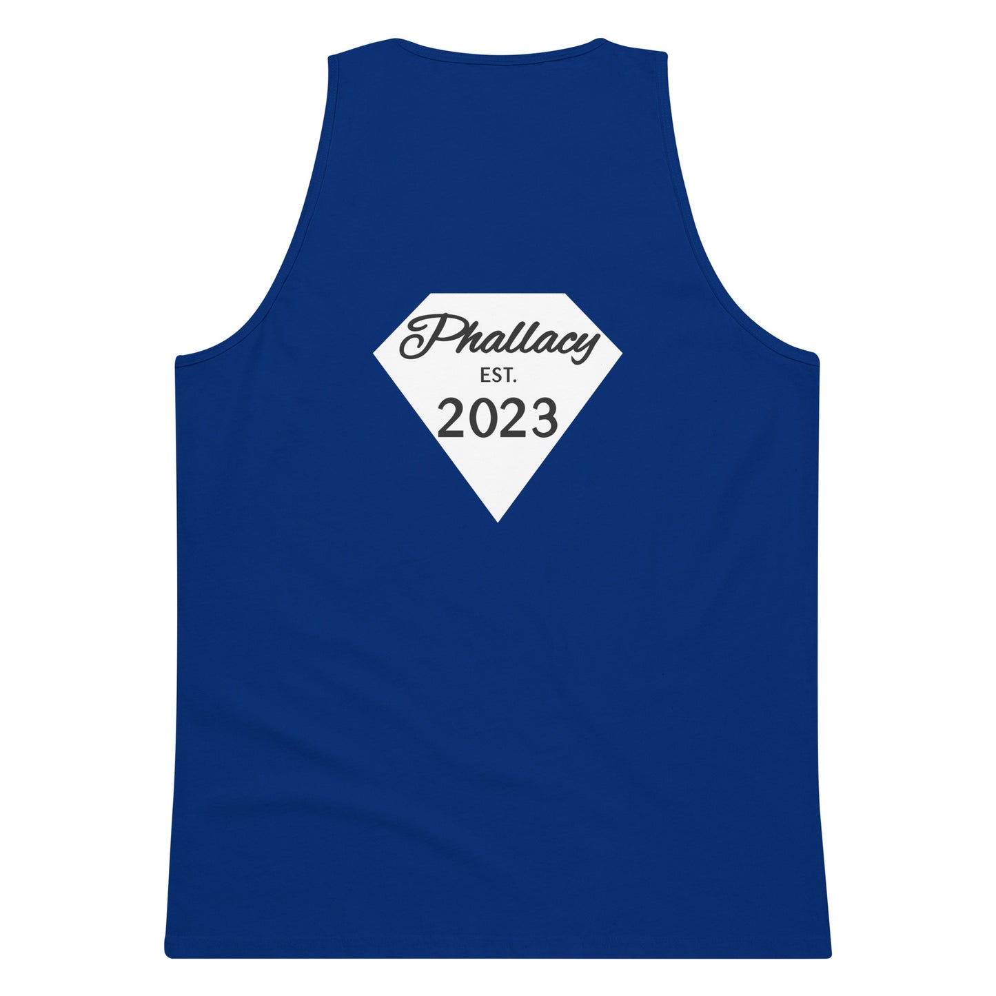 Phallacy Diamond Men’s Premium Tank Top (Embroidery)