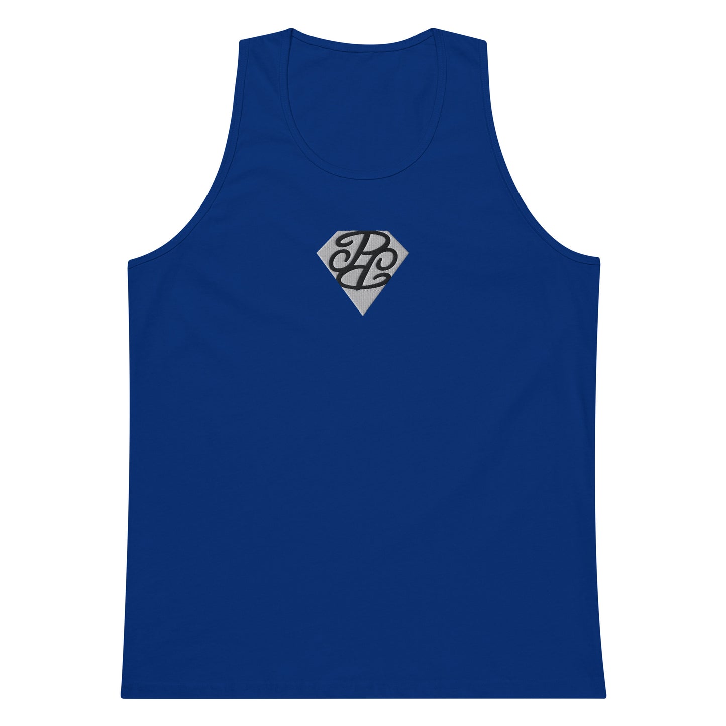 Phallacy Diamond Men’s Premium Tank Top (Embroidery)