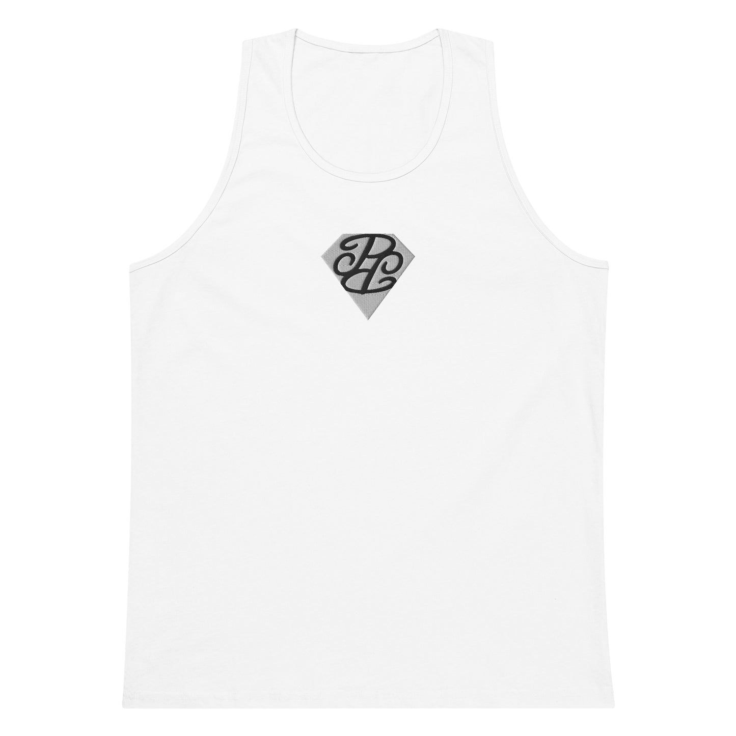 Phallacy Diamond Men’s Premium Tank Top (Embroidery)