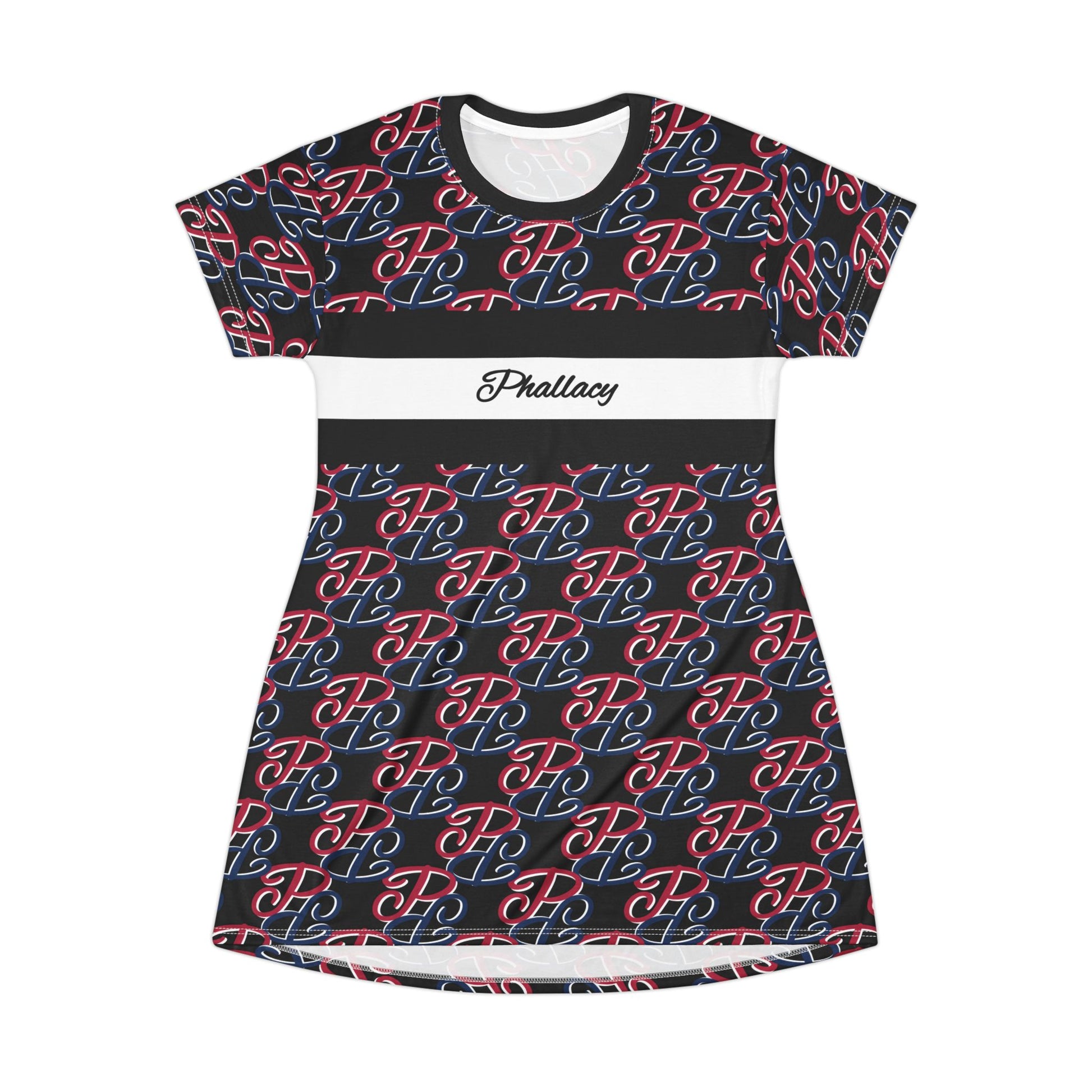 designer t shirt dress Designer T-Shirt Dress for Women by Phallacy with All Over Prints