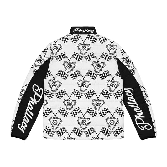 Stylish all over prints luxury unisex winter coat featuring bold patterns and comfortable fit