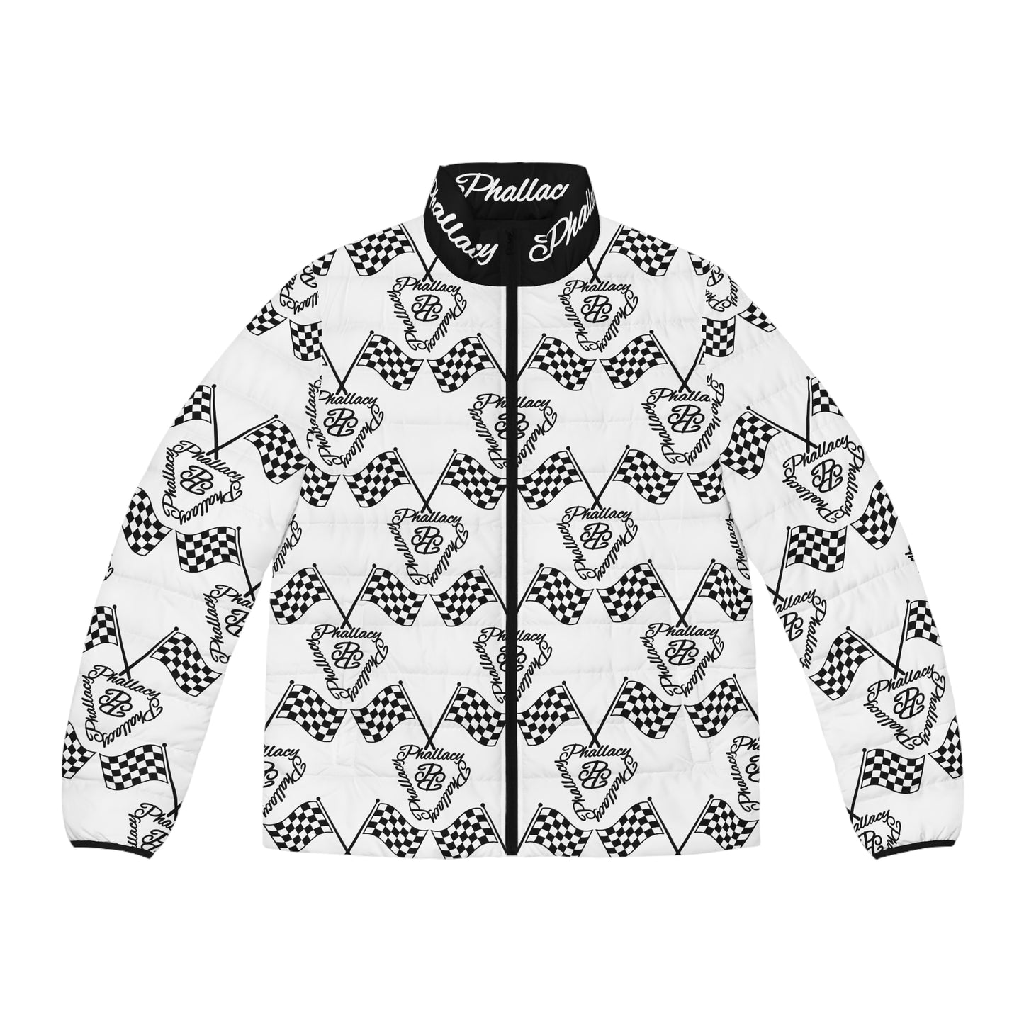 Stylish all over prints luxury unisex winter coat featuring a bold design and comfortable fit