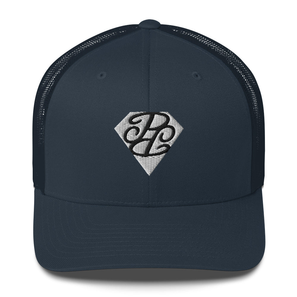 Phallacy Diamond Trucker Cap (Embroidery)