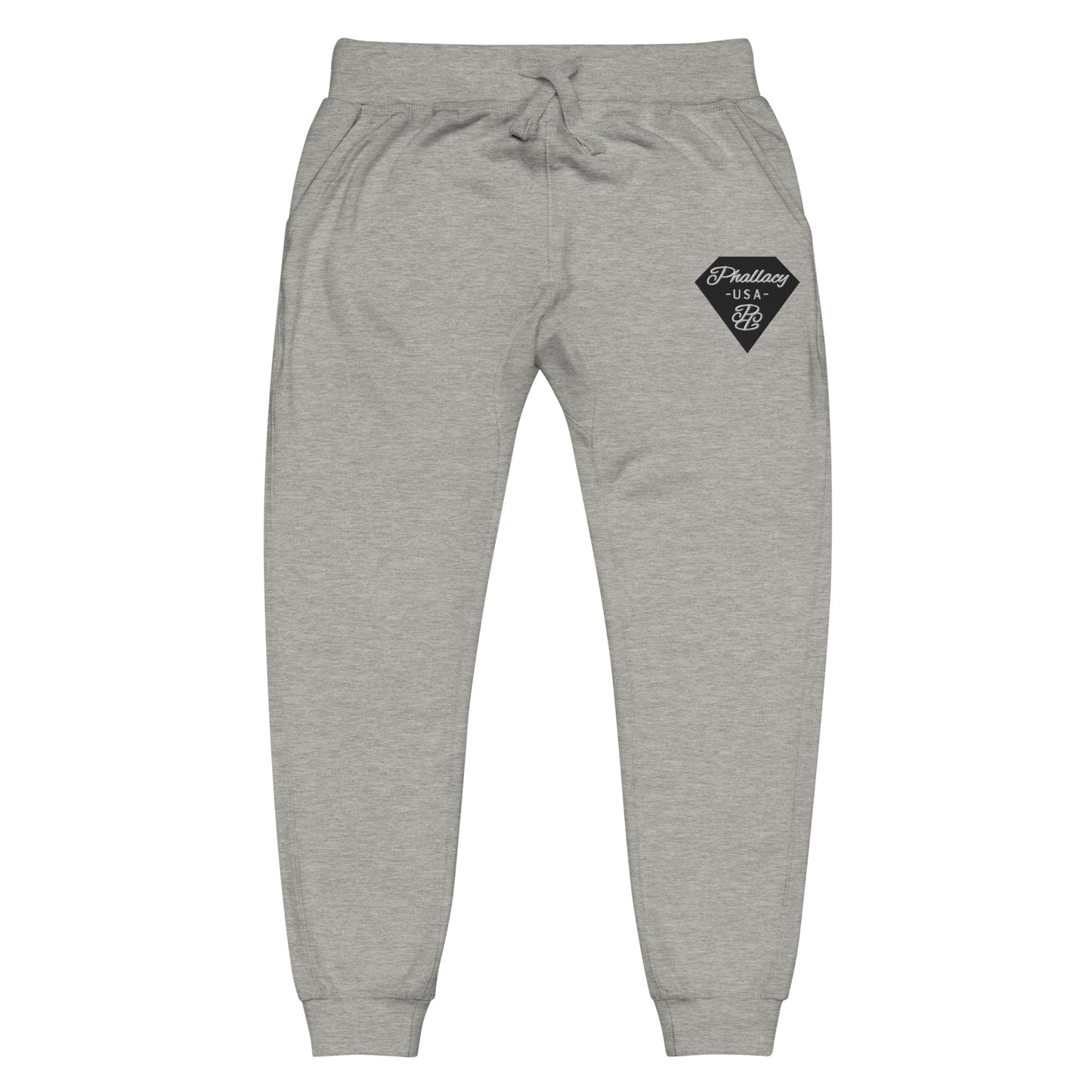Phallacy Diamond Unisex Fleece Sweatpants (Embroidery)