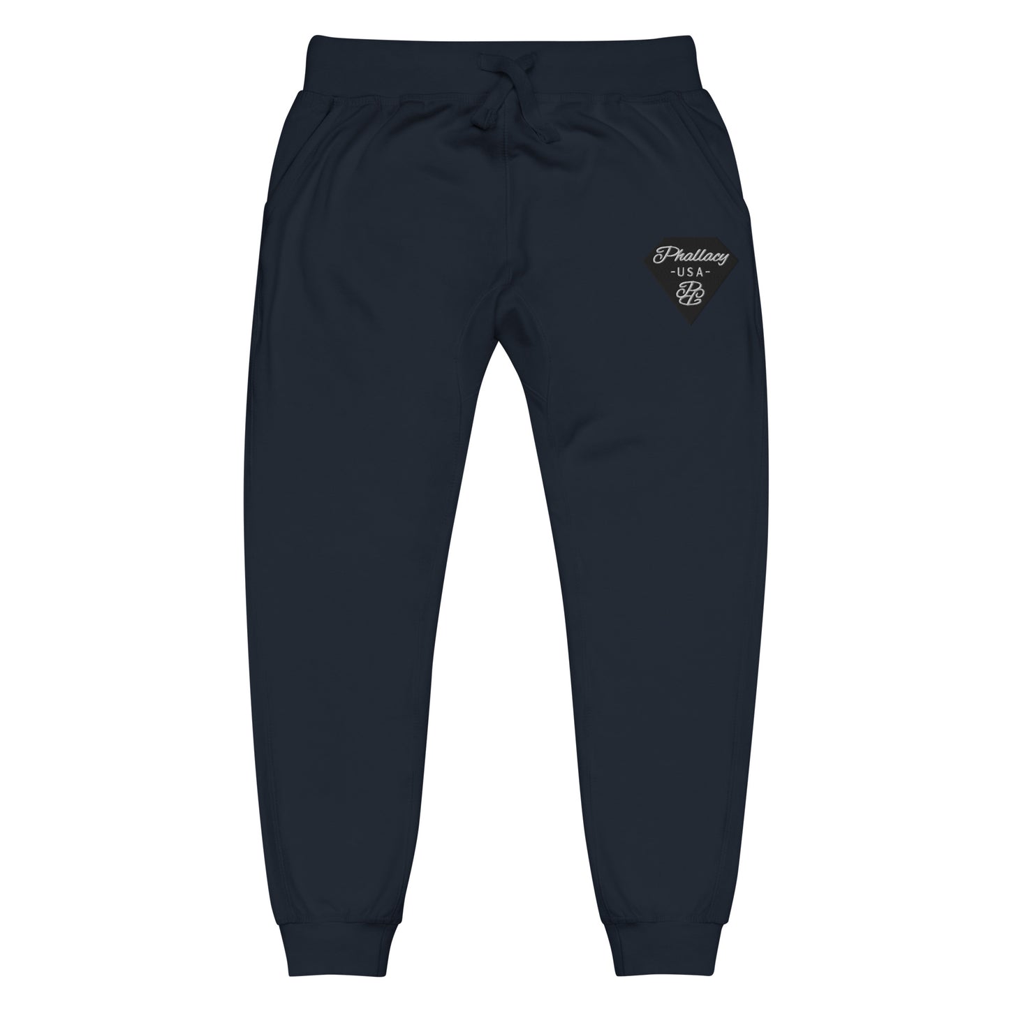 Phallacy Diamond Unisex Fleece Sweatpants (Embroidery)